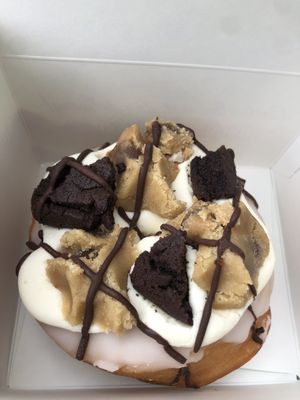 Pictured is the “Ice Ice Bae Bae” elite doughnut  at Rodeo Doughnuts  in South East London