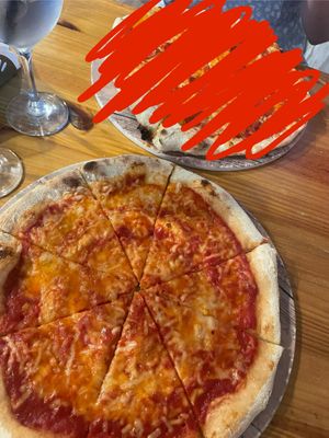 Vegan margherita  at Claudio's Pizzas in St Julians