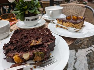  at Nicole's Café in Wald-michelbach