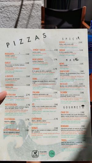 Carta at Hostel La Parra in Bakio