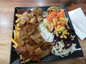 Vöner - Falafelteller at Urfa Tadi in Hamburg