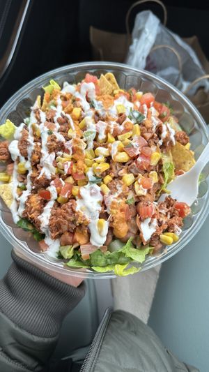 Taco Salad w Jackfruit  at Mattie's Foods in Kansas City