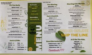 June 23’ in-store Menu  at Mattie's Foods in Kansas City
