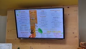 Menu at Mattie's Foods in Kansas City