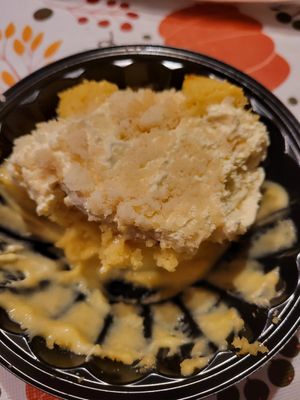 Banana pudding cake at Mattie's Foods in Kansas City