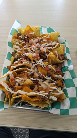 Jackfruit Nachos at Mattie's Foods in Kansas City