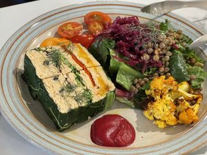 Vegetable terrine  at local EAT in Seoul