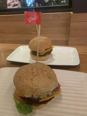 Impossible garden goodness burger. Pretty good    at Grill'd in Mill Park