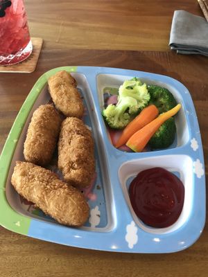 Kids meal - Kashew mozzarella sticks. We ordered this as a side  at Cu Va Re in Ho Chi Minh City