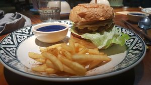 Beyond Burger Classic style at Cu Va Re in Ho Chi Minh City