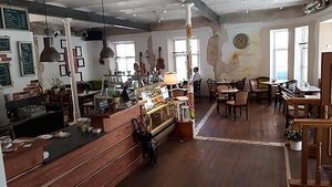 inside at Café Lebenslust in Rothenburg Ob Der Tauber