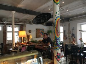 Inside venue at Café Lebenslust in Rothenburg Ob Der Tauber