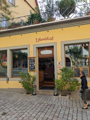  at Café Lebenslust in Rothenburg Ob Der Tauber
