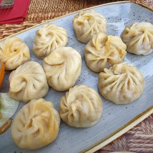 Momos vegan at New Yak and Yeti in Berlin