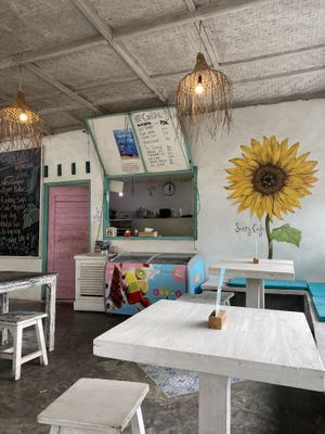 Inside   at Sunny Cafe in Penida Island