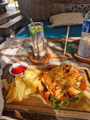  at Sunny Cafe in Penida Island