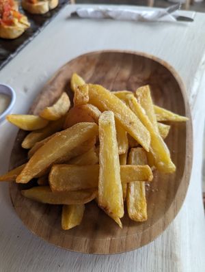 Fries at Sunny Cafe in Penida Island