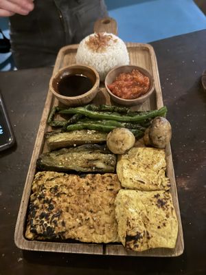 Las vegan   at Sunny Cafe in Penida Island