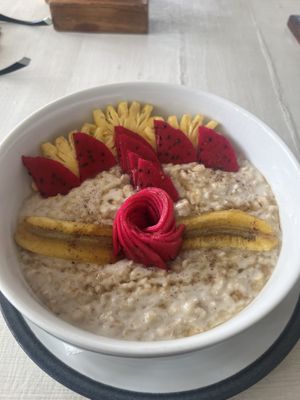 Porridge bowl   at Sunny Cafe in Penida Island