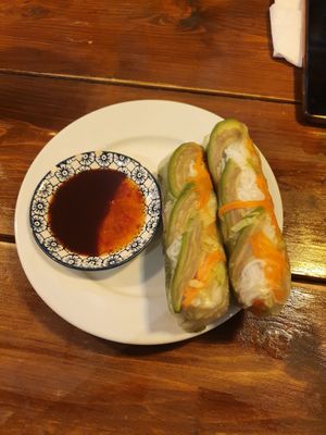 Goi Cuon - summer rolls with avocado at Coto Vietnamese Kitchen in York