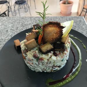 Rice and spelt at Marie e Oli's in Armacao De Pera