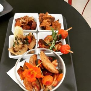 Tapas  at Marie e Oli's in Armacao De Pera