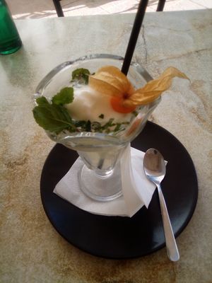 Side dish ❤😋 at Marie e Oli's in Armacao De Pera