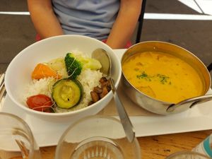 Curry : trop bon ! at Soya Cantine Bio in Paris