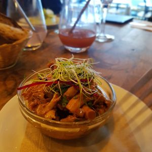 Mushrooms at Soya Cantine Bio in Paris