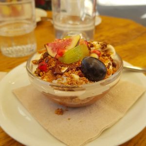 Verrine at Soya Cantine Bio in Paris