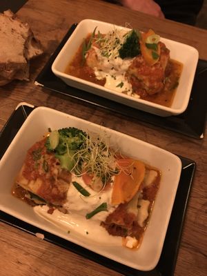 Lasagnes  at Soya Cantine Bio in Paris