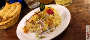 Dukkah Hummus at Soya Cantine Bio in Paris