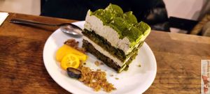 Tiramisu (dessert of the day) at Soya Cantine Bio in Paris