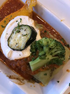 Lasagna  at Soya Cantine Bio in Paris