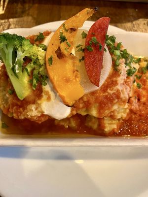 Lasagna  at Soya Cantine Bio in Paris