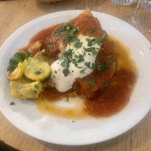 Lasagna   at Soya Cantine Bio in Paris