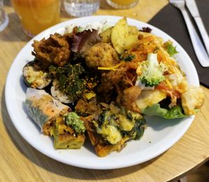 From the brunch at Soya Cantine Bio in Paris