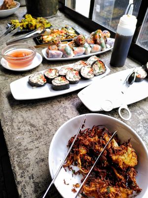 Brunch: Appetizers at Soya Cantine Bio in Paris