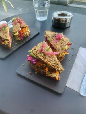 Club- Sandwich  at Soya Cantine Bio in Paris