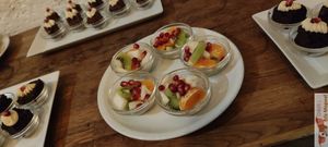 o Cut fruit

 at Soya Cantine Bio in Paris