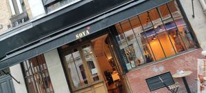 FAcade at Soya Cantine Bio in Paris