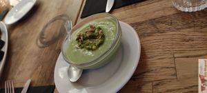 CAVIARS, homemade pesto

 at Soya Cantine Bio in Paris