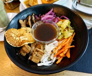 Bibimbap at Soya Cantine Bio in Paris