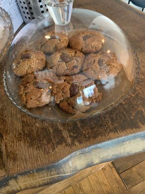 Hazelnut Cookies   at Soya Cantine Bio in Paris