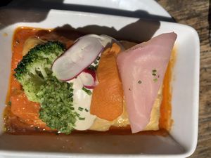 Lasagna   at Soya Cantine Bio in Paris