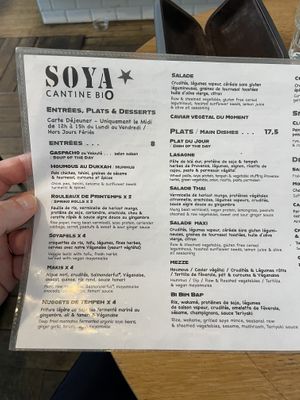   at Soya Cantine Bio in Paris