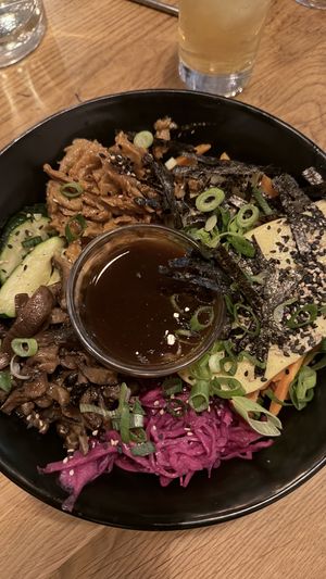 Bi Bim Bap. Yum.  at Soya Cantine Bio in Paris