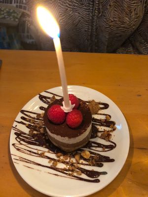 Vegan Tiramisu! at Soya Cantine Bio in Paris