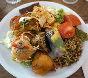 From the brunch at Soya Cantine Bio in Paris