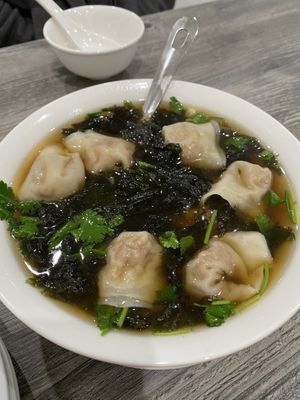 Wonton soup at House of Fortune in Rowland Heights